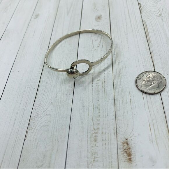 VTG Mary Parker Modernist Sterling Silver Bracelet - Picture 1 of 3